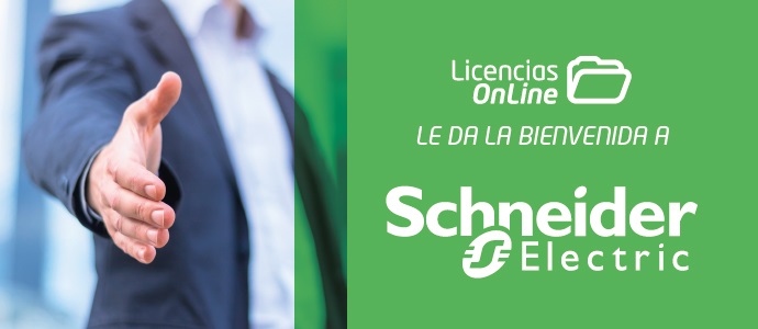 Licencias OnLine comercializa Schneider en Argentina, Paraguay y Uruguay