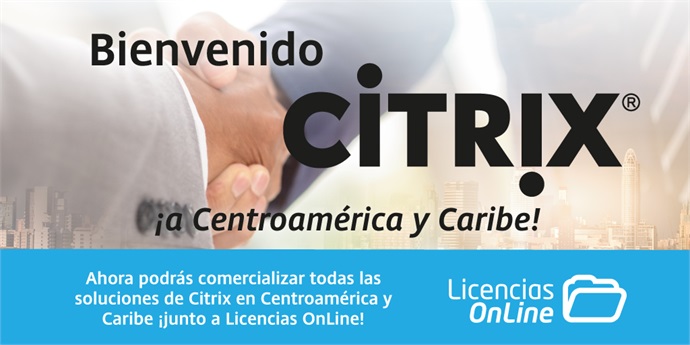 Licencias OnLine comienza a comercializar Citrix en Centroamérica y Caribe