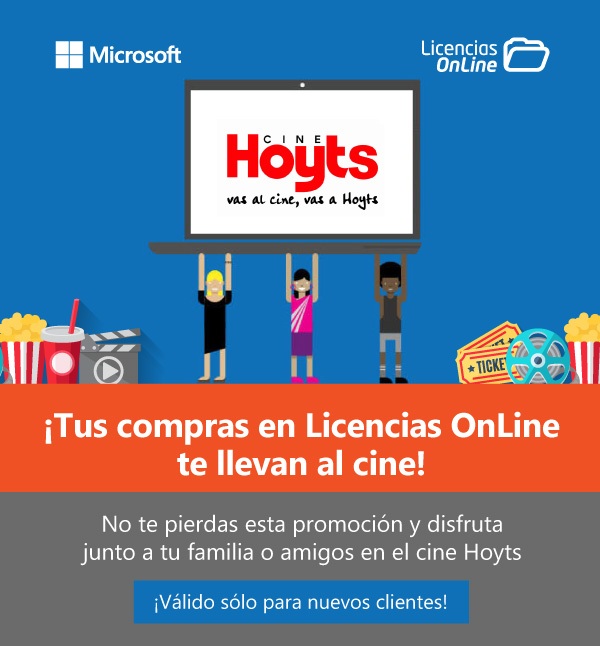 ¡Te llevamos al cine con Microsoft!